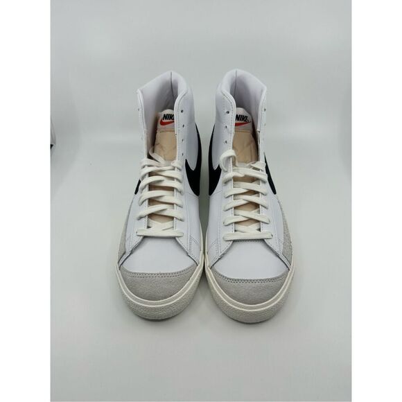 Nike Blazer Mid '77 Vintage White Black Suede BQ6806-100 Retro Mens Size 8.5 - Picture 4 of 5